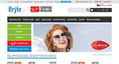 Desktop Screenshot of i-bryle.cz